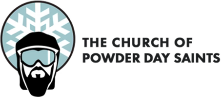 The Church of Powder Day Saints logo
