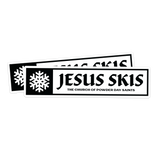 Jesus Skis Sticker Sheet