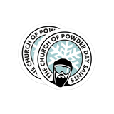Powder Day Saint Emblem Sticker Sheet