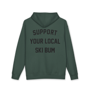 Support Your Local Ski Bum Hoodie