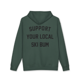 Support Your Local Ski Bum Hoodie