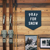 Pray for Snow Prayer Pennant