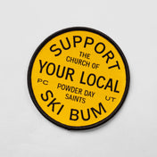 Support Your Local Ski Bum Patch
