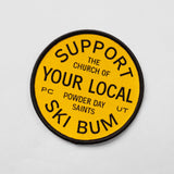 Support Your Local Ski Bum Patch