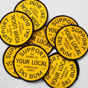 Support Your Local Ski Bum Patch