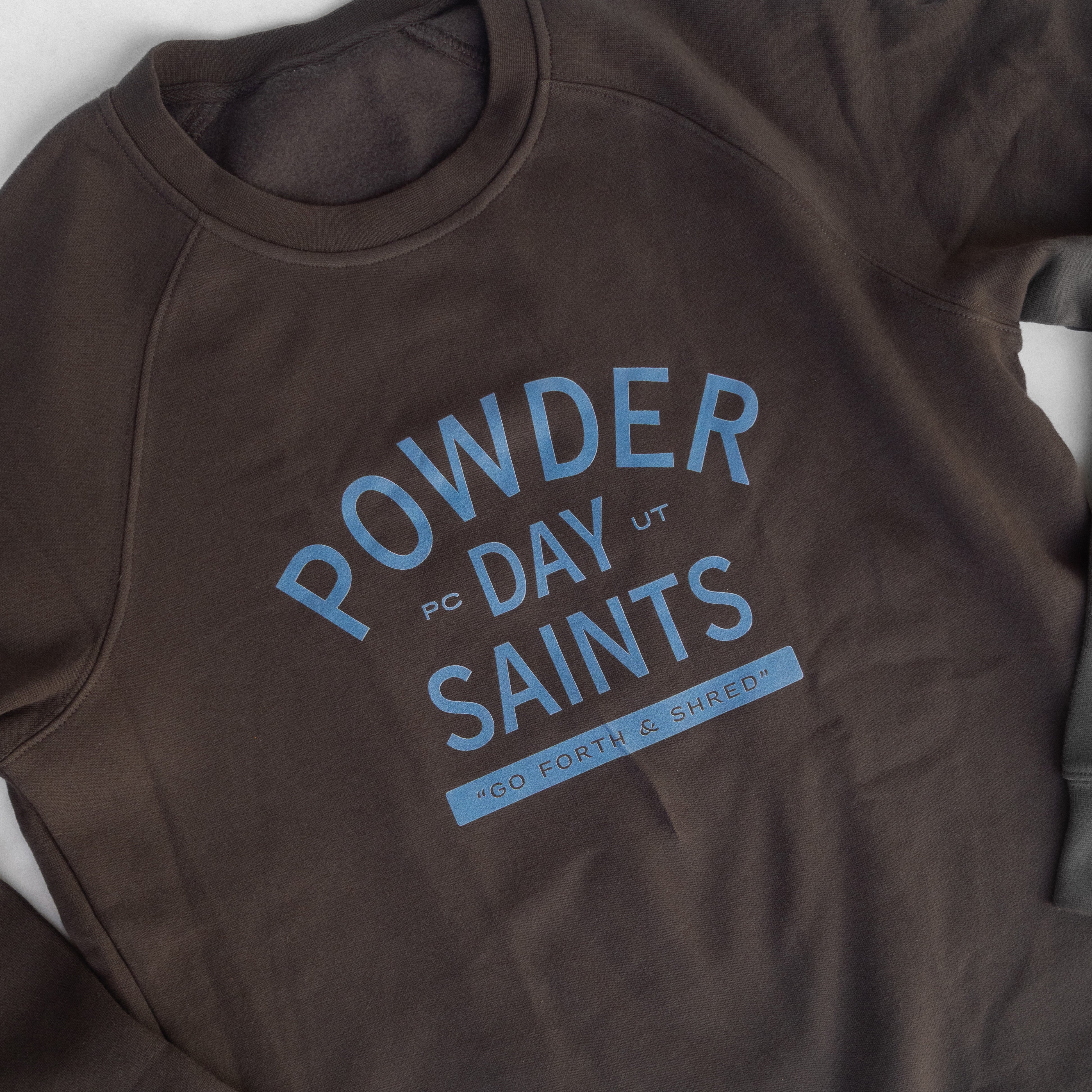 Powder Crew Sweatshirt – The Church of Powder Day Saints