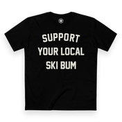 Support Your Local Ski Bum Tee