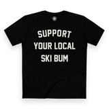 Support Your Local Ski Bum Tee