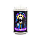 Pray for Snow Prayer Candle