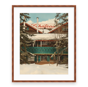 Chateau Apres Lodge Print