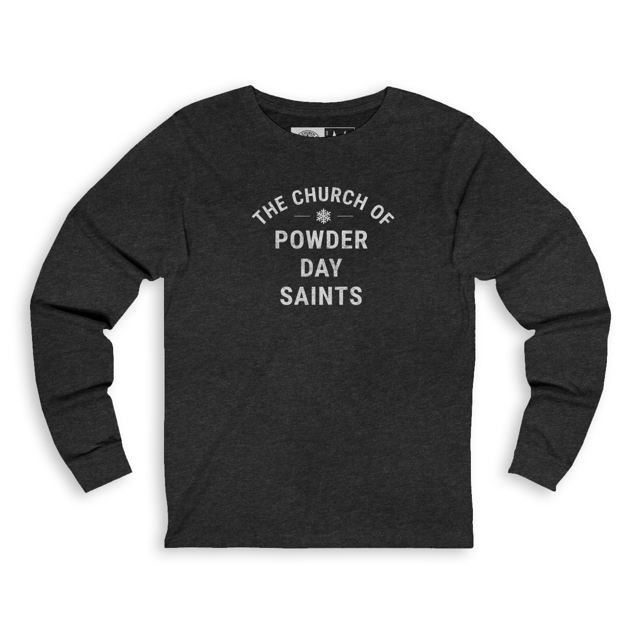 Powder Day Saint Long-Sleeve Bold Tee