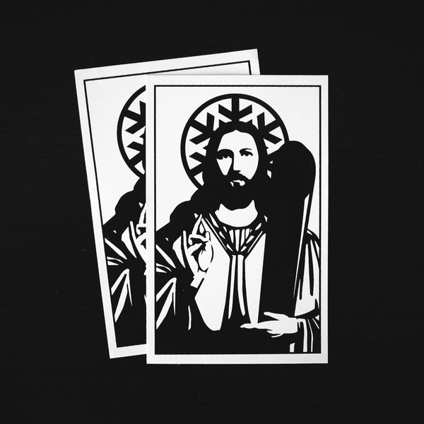 Church of Powder Day Saints Sticker - Pack of 2