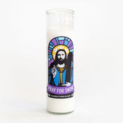 Pray for Snow Prayer Candle