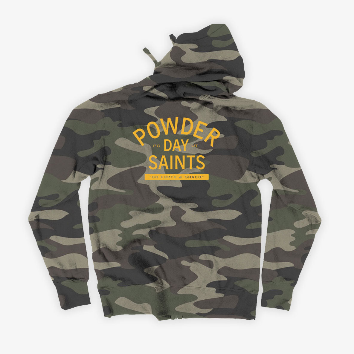 Compadre Camo Zip Hoodie